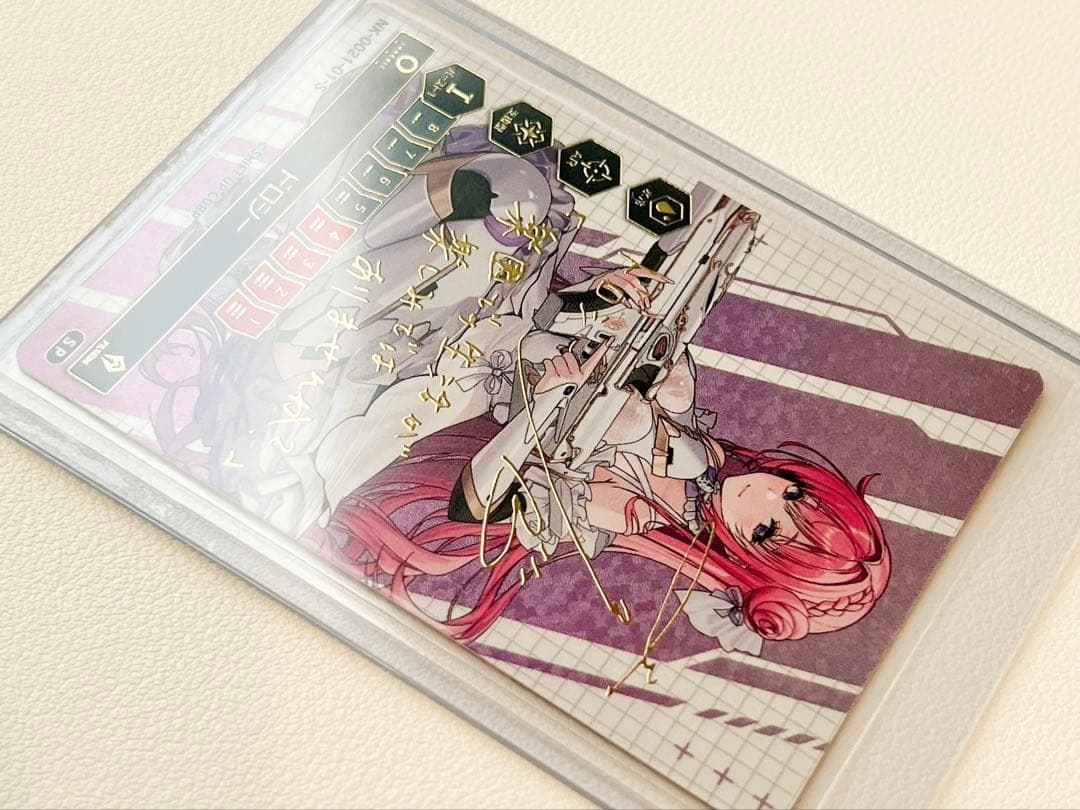 NIKKE DUEL ENCOUNTER 箔押しサインカード ドロシー