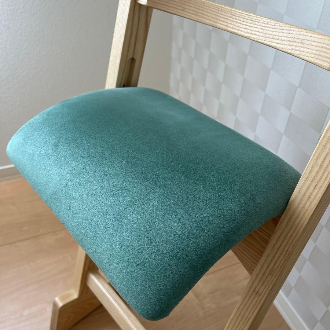 匠工芸　パロットチェア　PARROT CHAIR スエード×グリーン