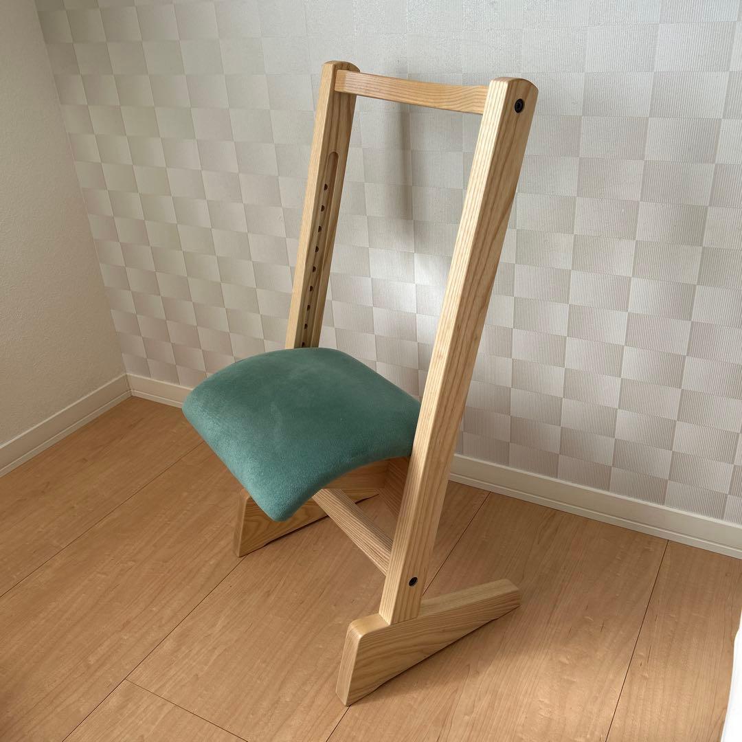 匠工芸　パロットチェア　PARROT CHAIR スエード×グリーン