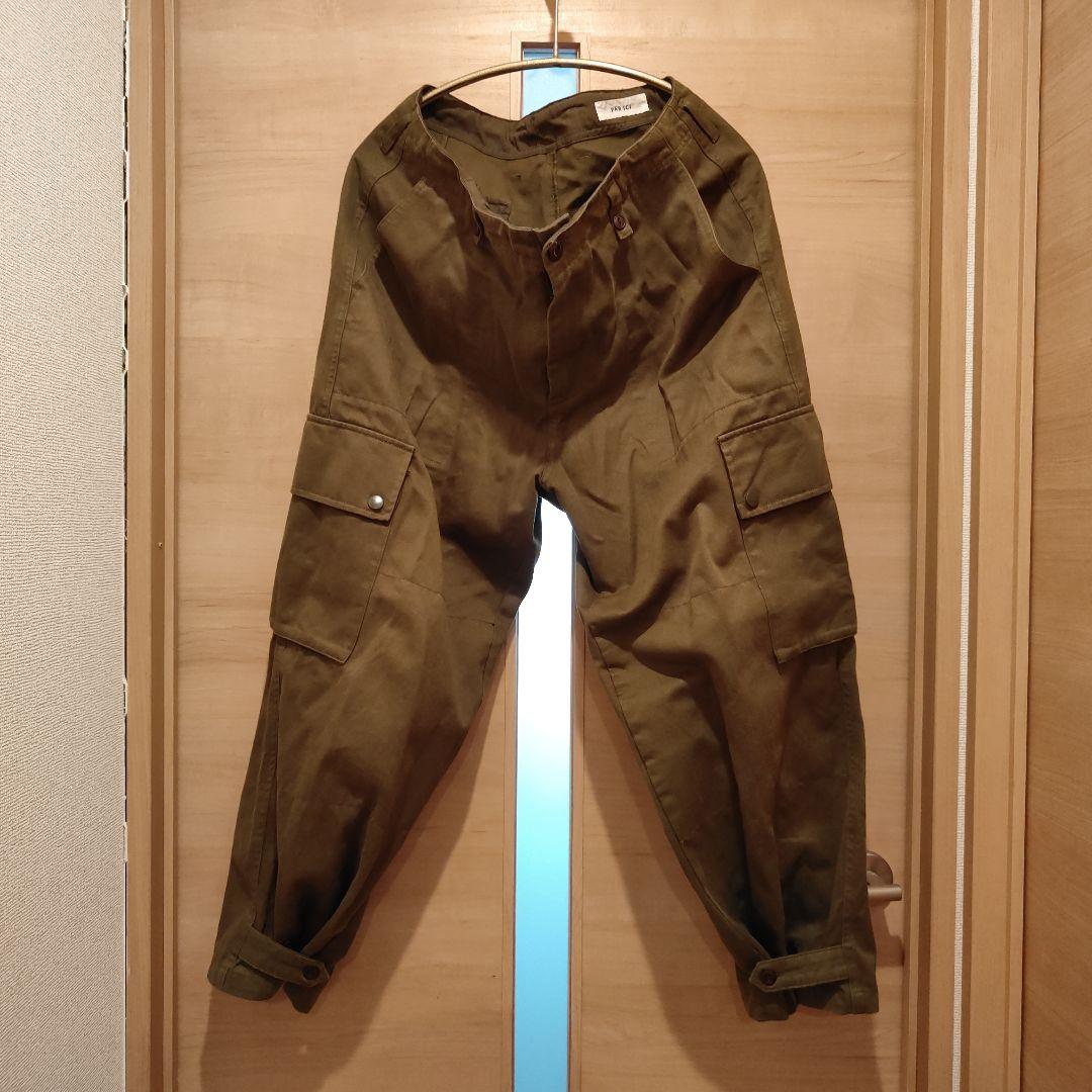 パーリッシィ　ウエポンカーゴパンツ　カーキ