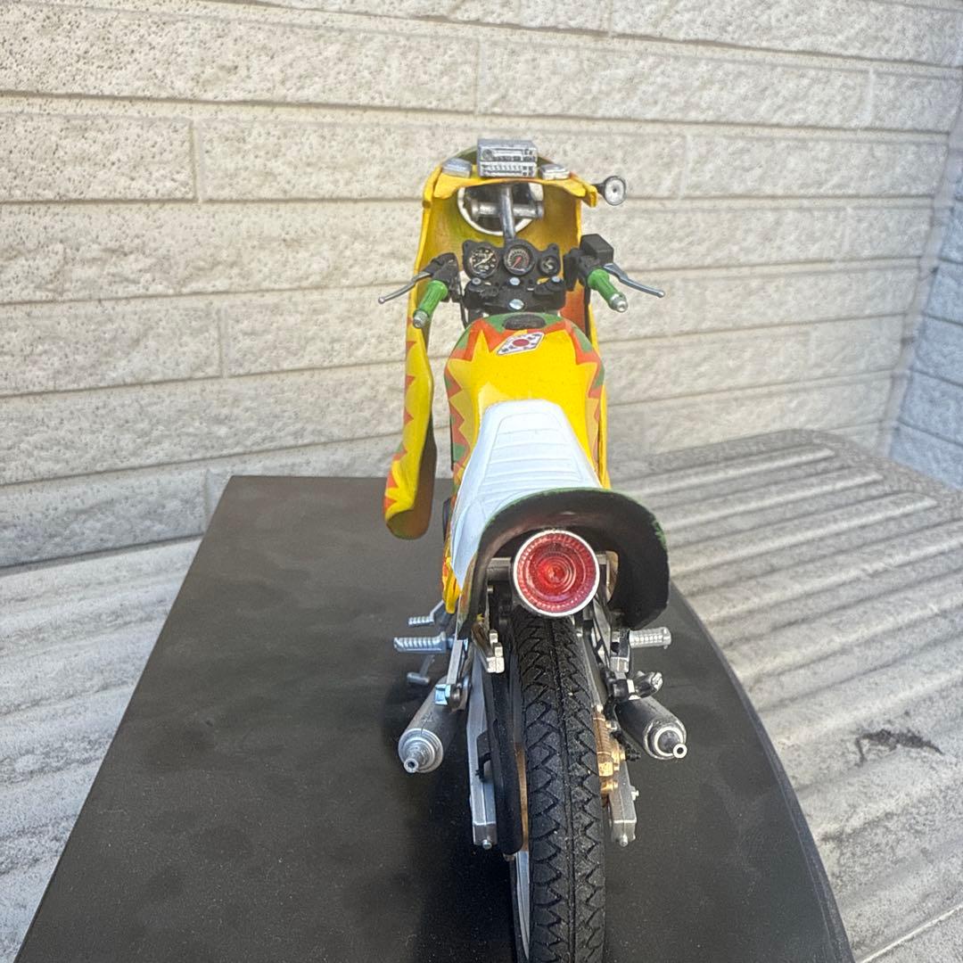俺のマシン RG250R 完成品 当時物 旧車會 暴走族 爆発カラー 1/12