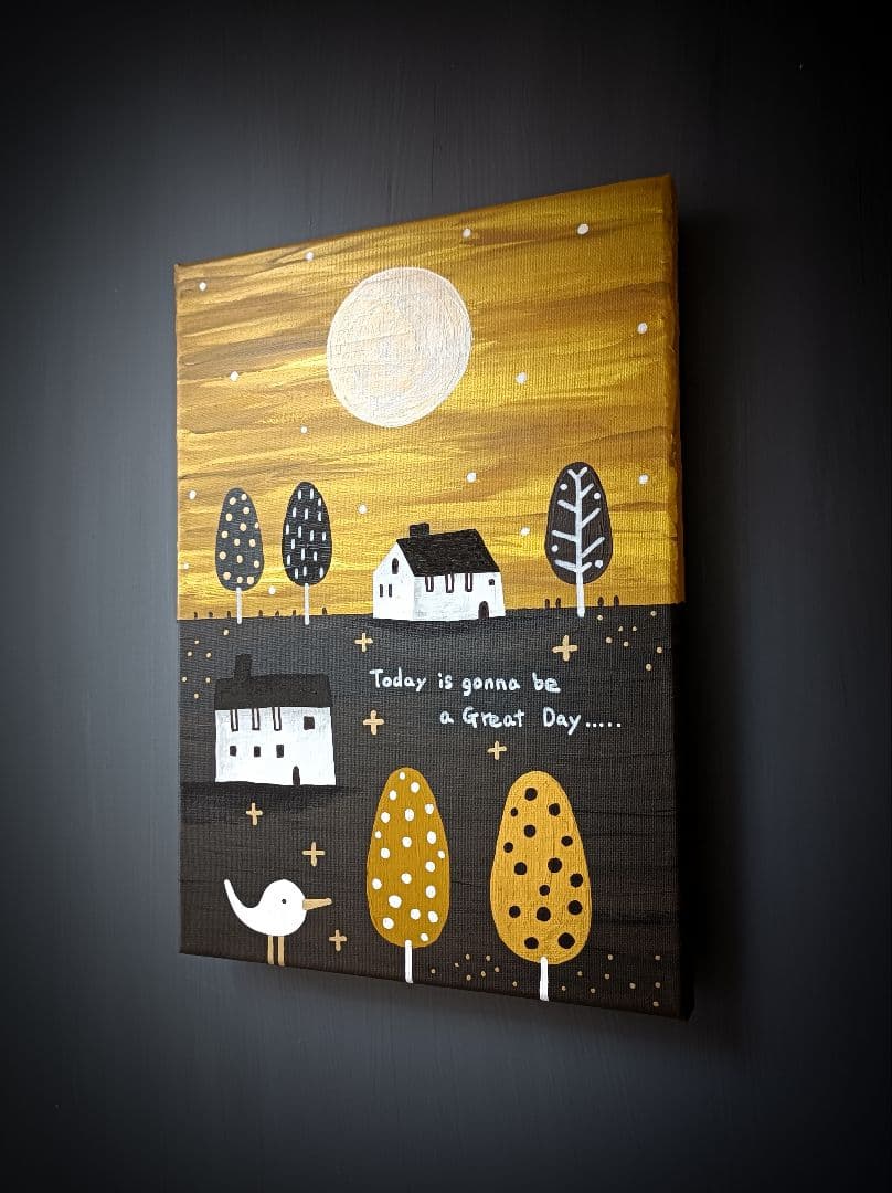 ✿月野乃亜 Unique F4／333×242mm 現代アート 250827