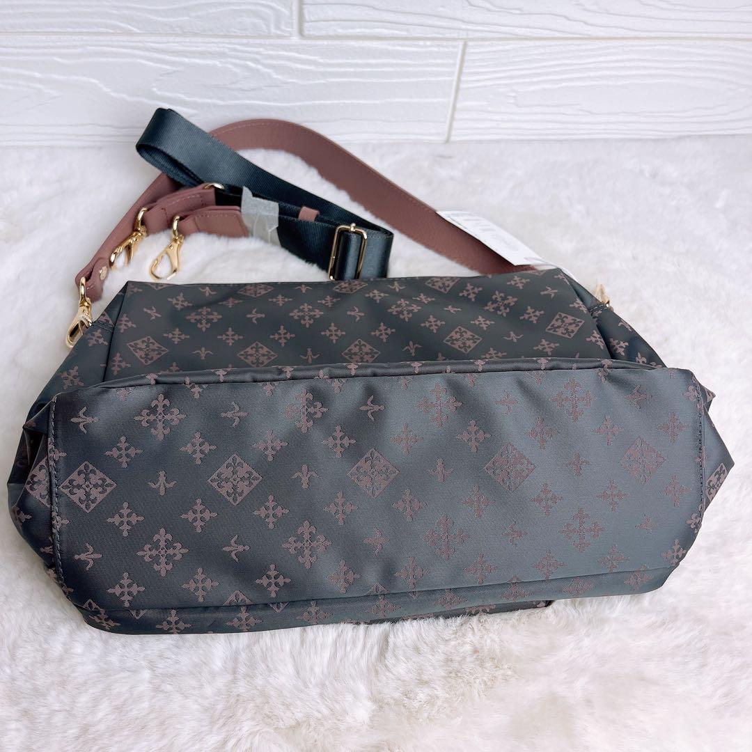 新品タグ付き☆russet ラシット ショルダーバッグ ナイロン グレージュ