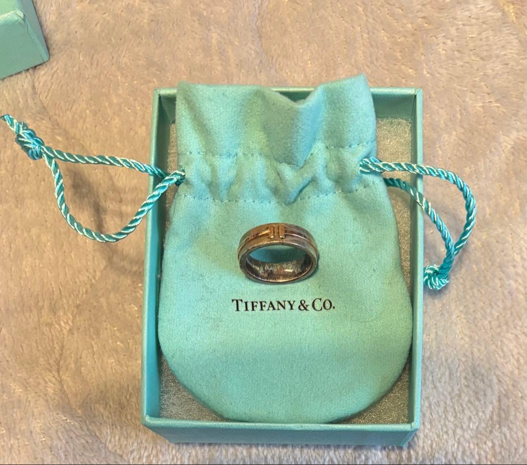 Tiffany & Co. ティファニー リング シルバー×ゴールド