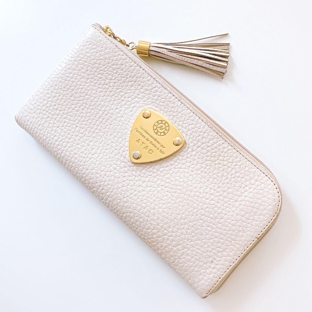 ATAO limo ケリー アイビスホワイト 美品】ATAO アタオ ミリモケリー