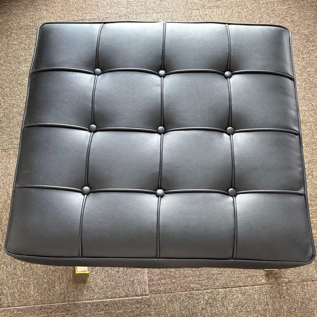バルセロナ　チェア オットマン（スツール）　美品