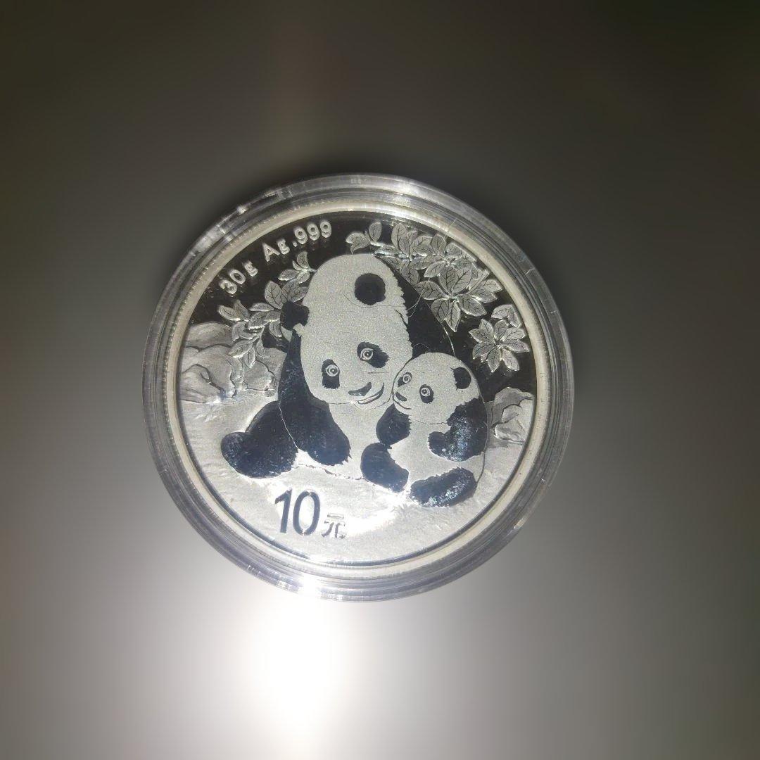 パンダ銀貨2024年 - メルカリ