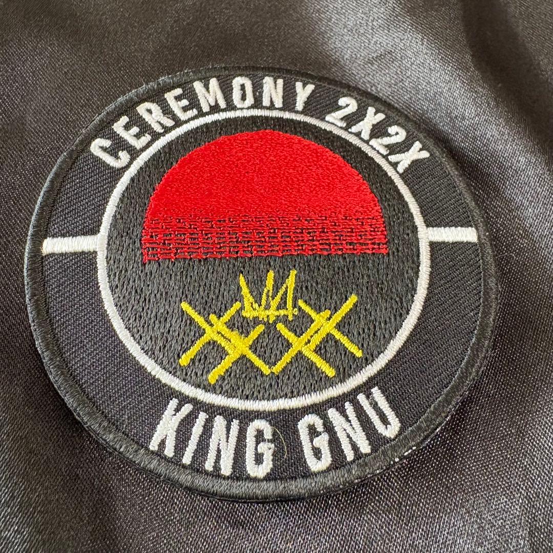 kingGnu キングヌー ナイロンスタジャン XL 美品 ブラック