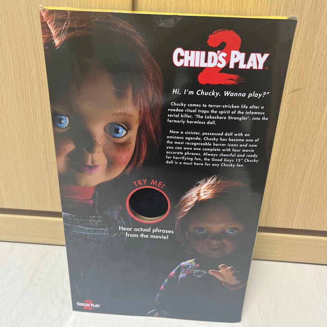 メズコ チャイルドプレイ グッドガイチャッキー 15インチ トーキングフィギュア