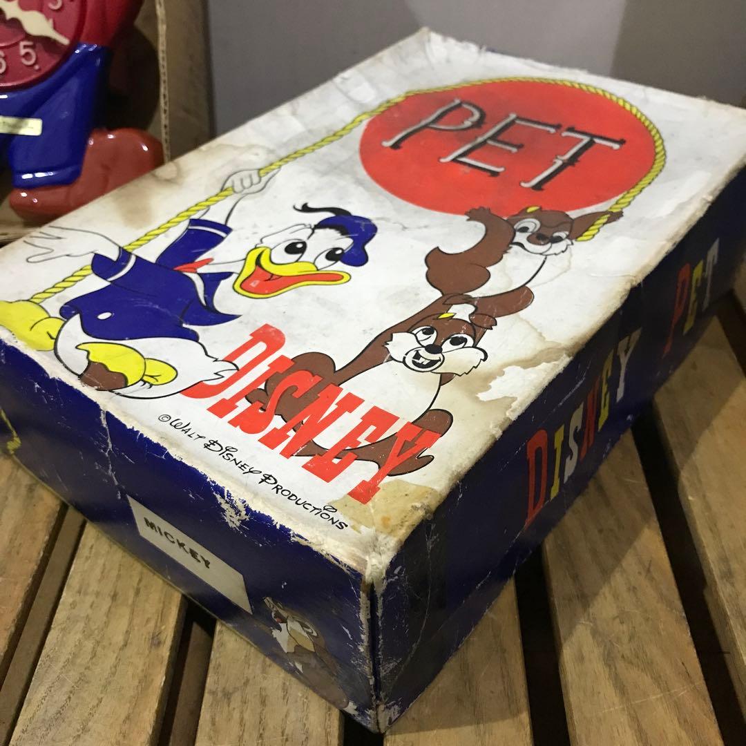 美品 ミケン DISNEY ミッキーマウス 振り子時計