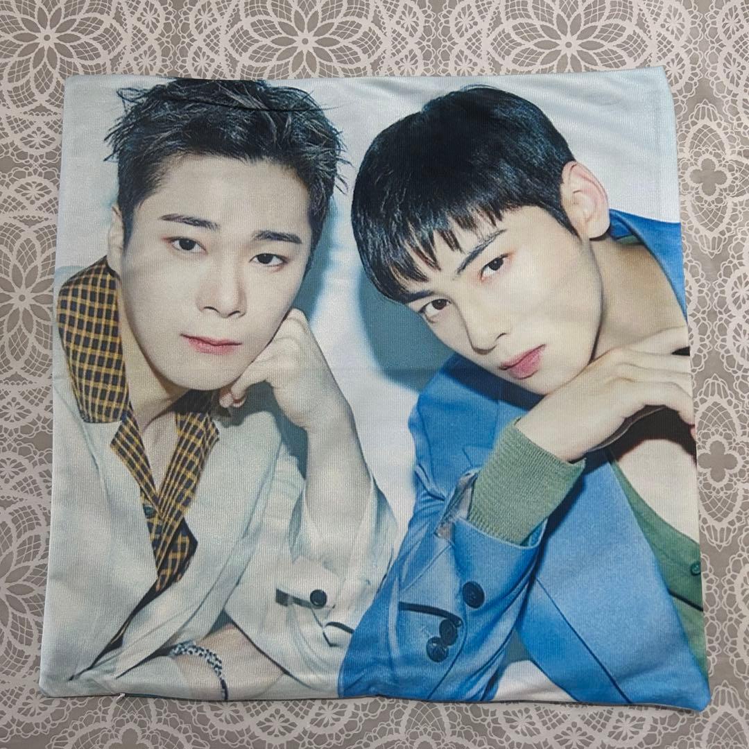 ASTROチャウヌ&ムンビンクッションカバー45×45