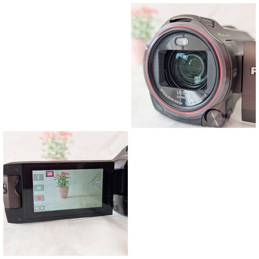 パナソニック 4K ビデオカメラ HC-WX995M-T 64GB