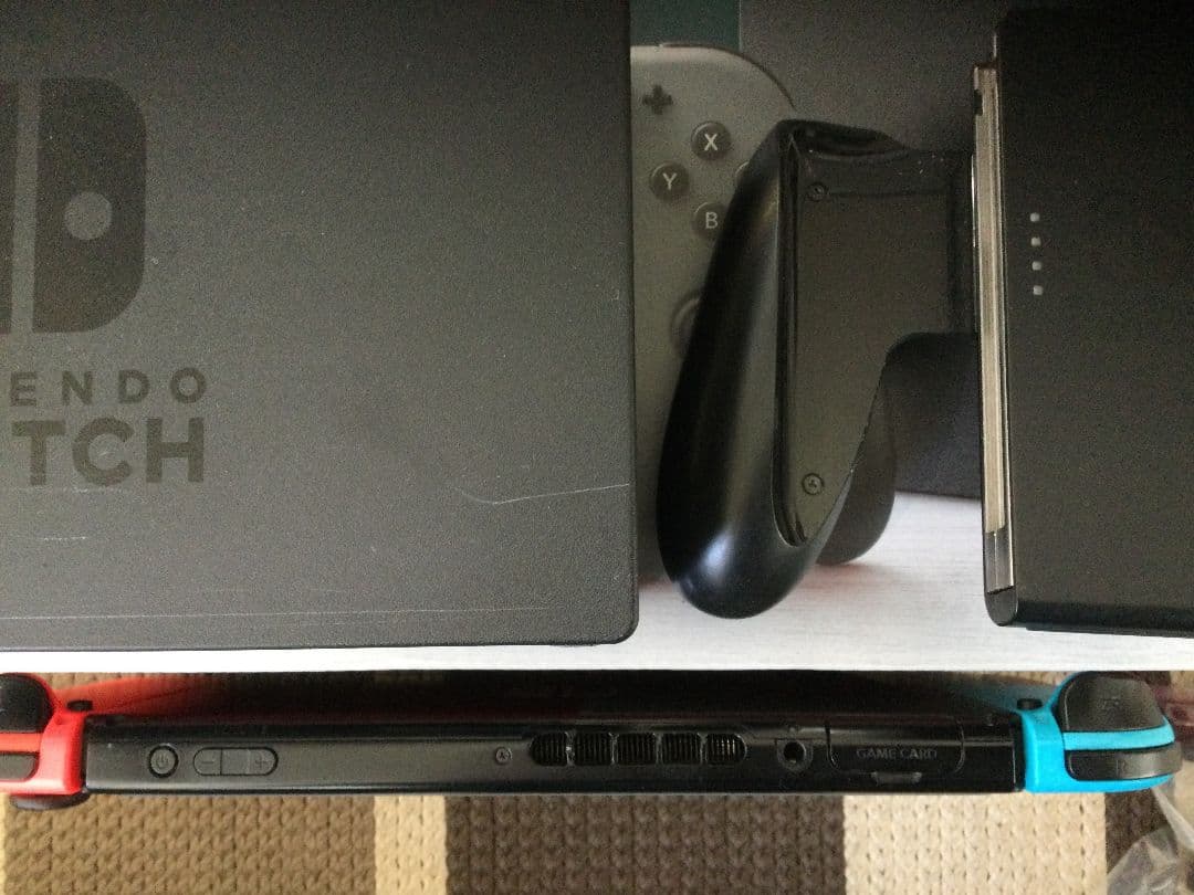 【訳あり】Nintendo Switch本体 赤/青 Joy-Con・付属品あり