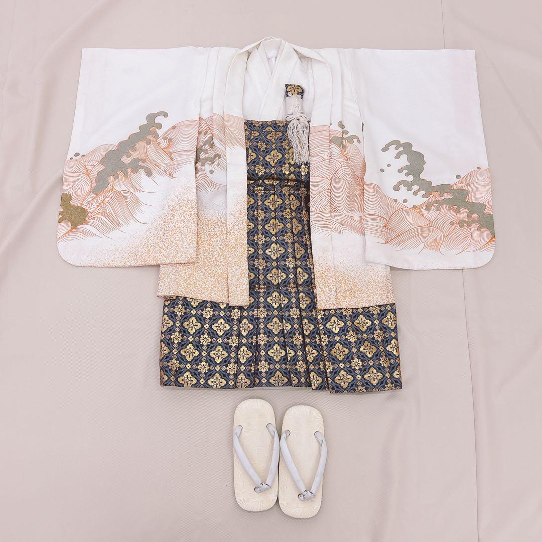 【本日15:00までの値下げです】七五三5歳男の子　羽織袴セットまとめ売り