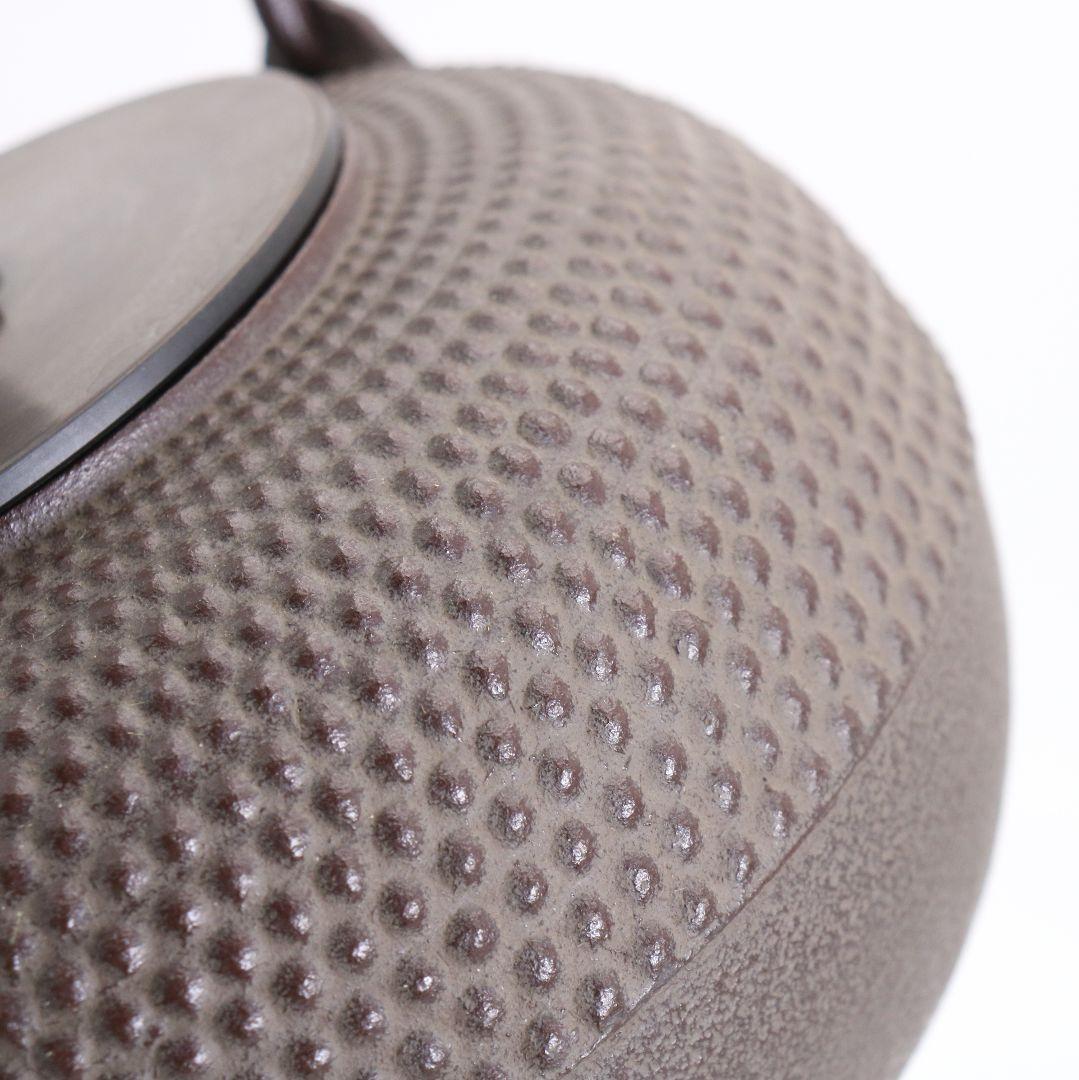 釜師 佐藤清光 霰鉄瓶 煎茶道具 共箱 V664 YSy - メルカリ