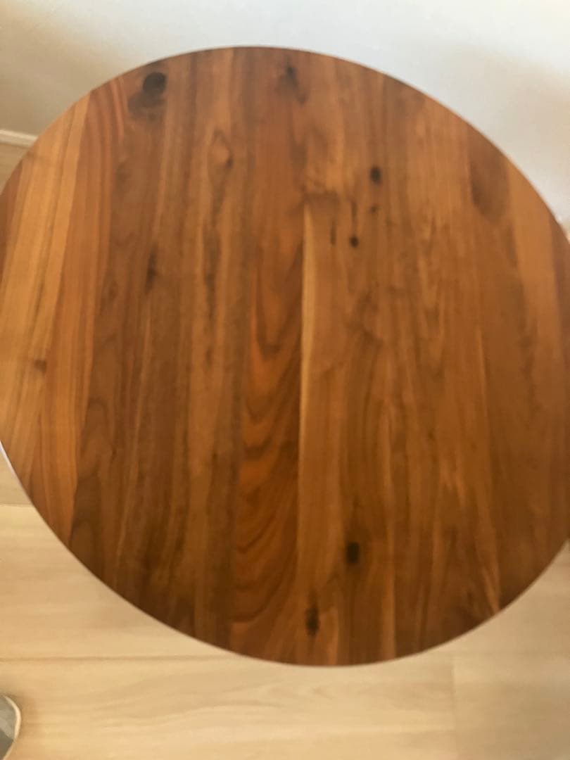 ダイニングラウンドテーブル シネマ2 ウォールナット材