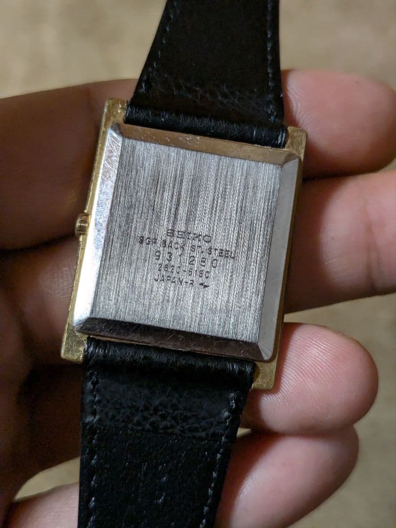 SEIKO シャリオ タンク 稼働 2620-5150 セイコーQZヴィンテージ