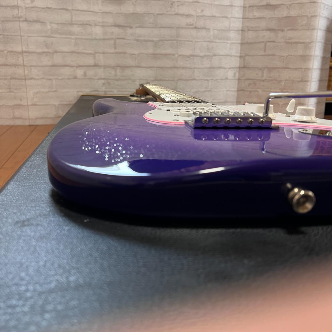 GYPSY ROSE ストラトタイプ エレキギター パープル 紫 女子 - メルカリ