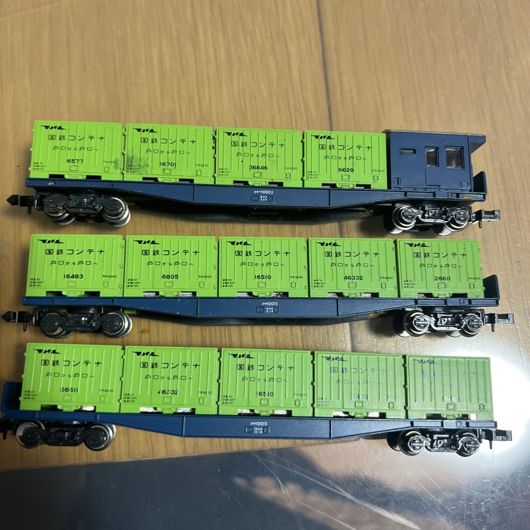 Nゲージ KATO コキ10015・コキフ10002 3両セット