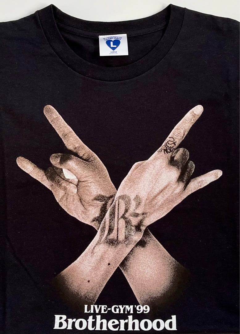 B'z LIVE-GYM'99 Brotherhood Tシャツ 当時物 b z ブラザー フッド
