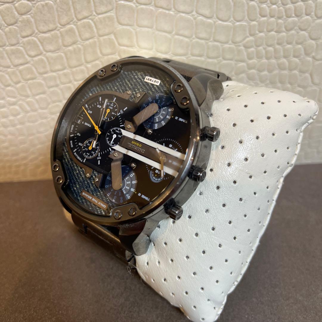 DIESEL DZ7331 腕時計 ネイビー/ブラック