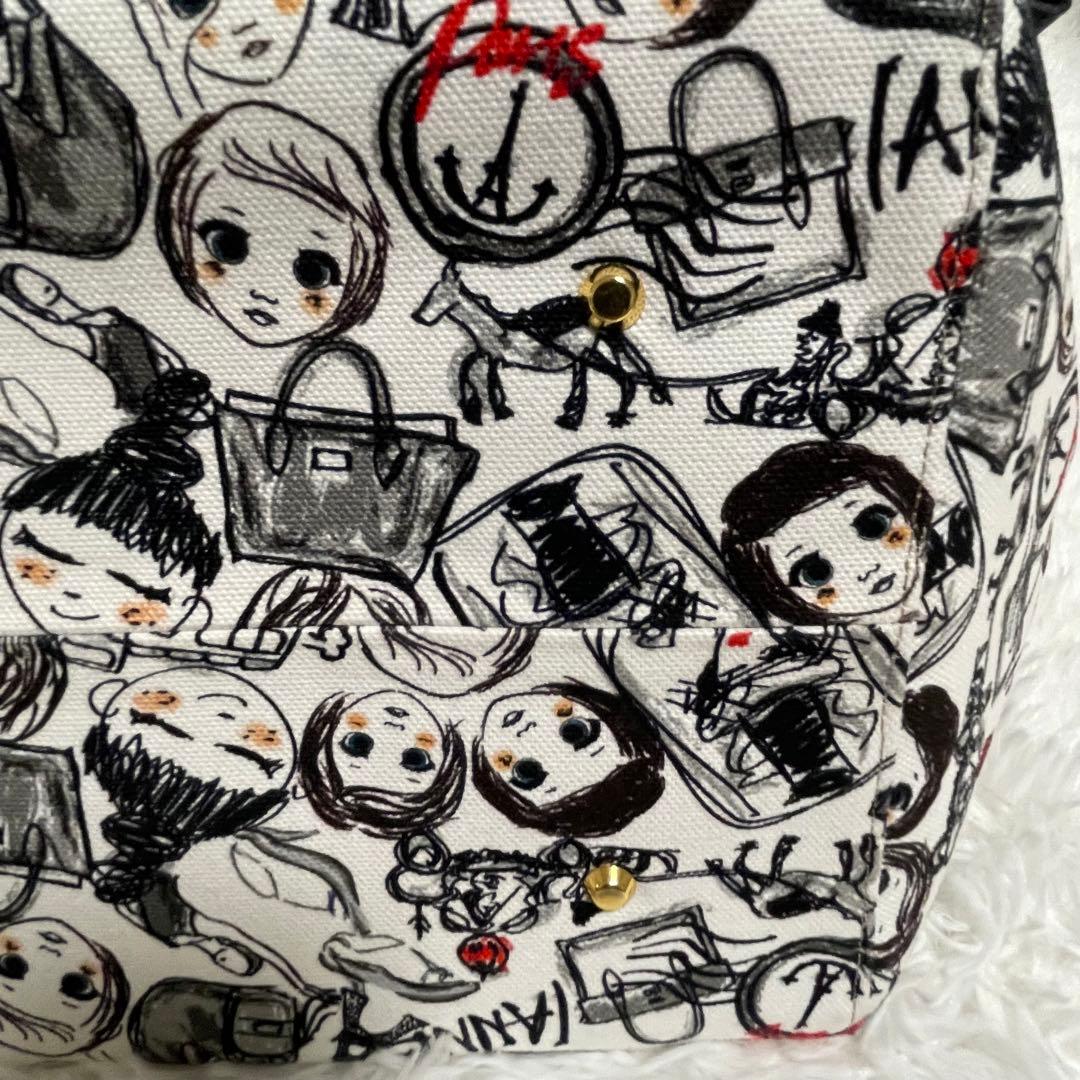 IANNEエクランフェイスハンドバッグ　2way