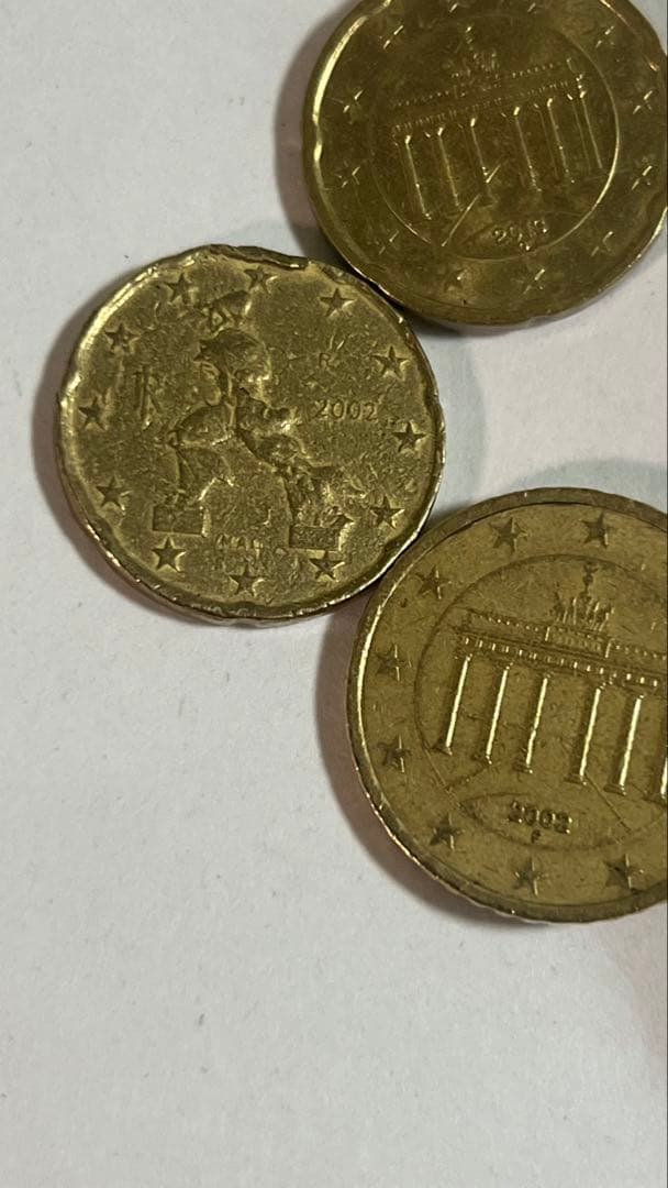 セット 20セント 50セント 1セント