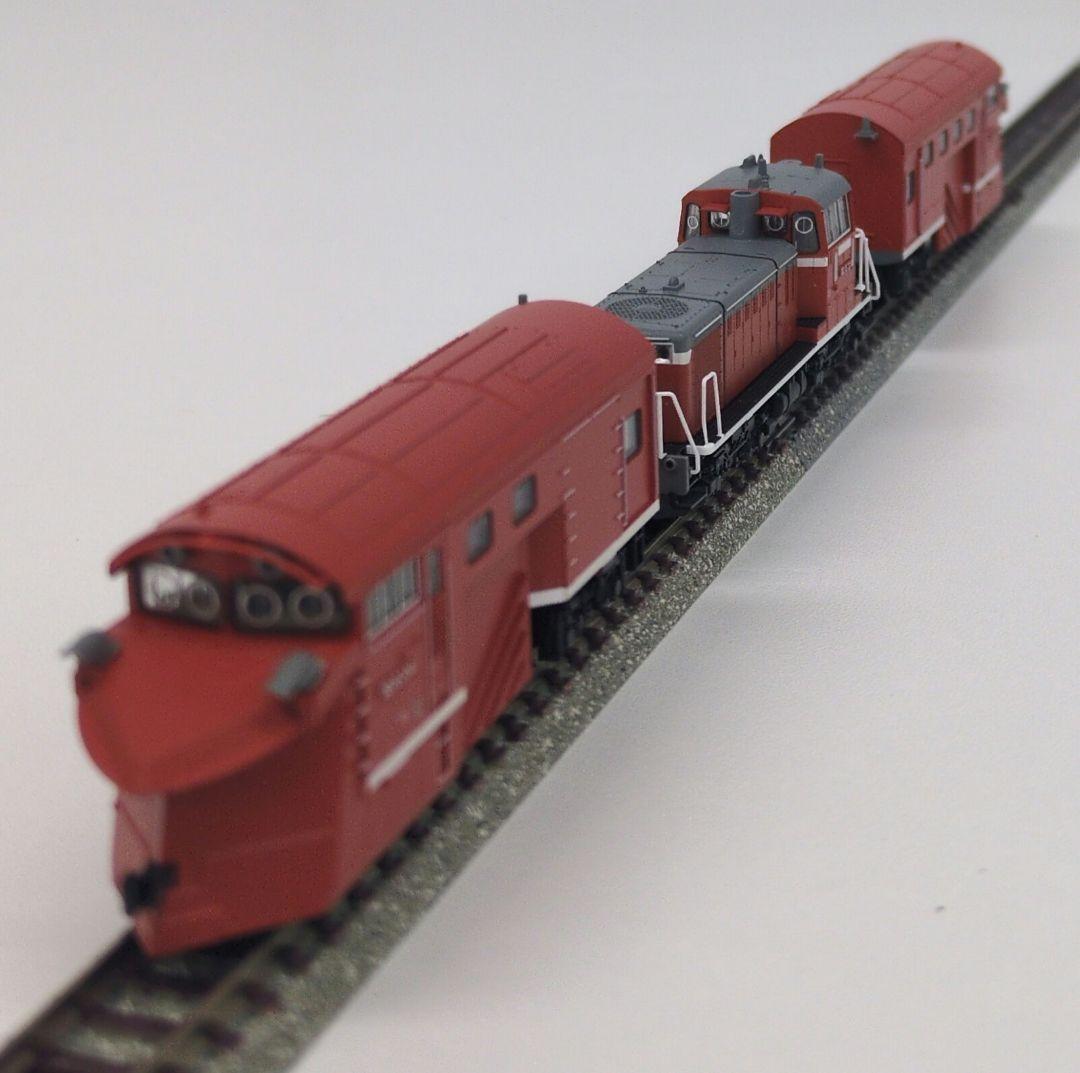 鉄道模型 DD16 304 ラッセル式除雪車セット