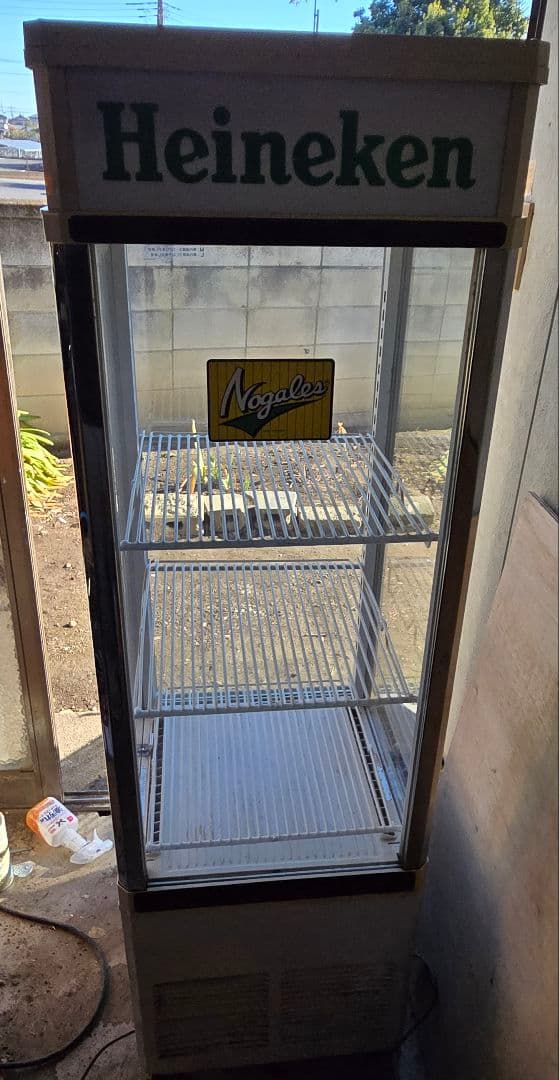 SANYO 三洋 Heineken 冷蔵ショーケース