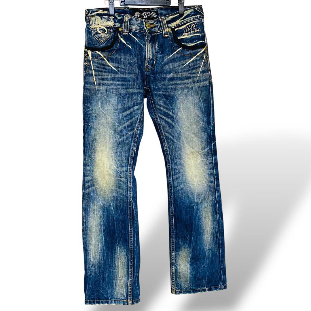 Red pepper scull denimpants y2k Vtg. Red Pepper Jeans Size 30