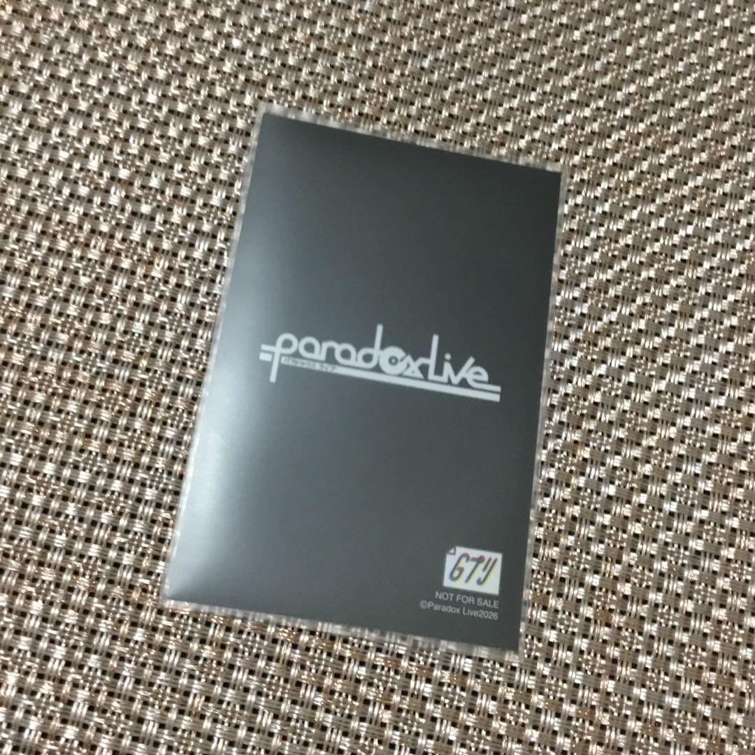 ParadoxLive パラライ 矢戸乃上珂波汰 Gプリ サイン 特典 6周年 - メルカリ