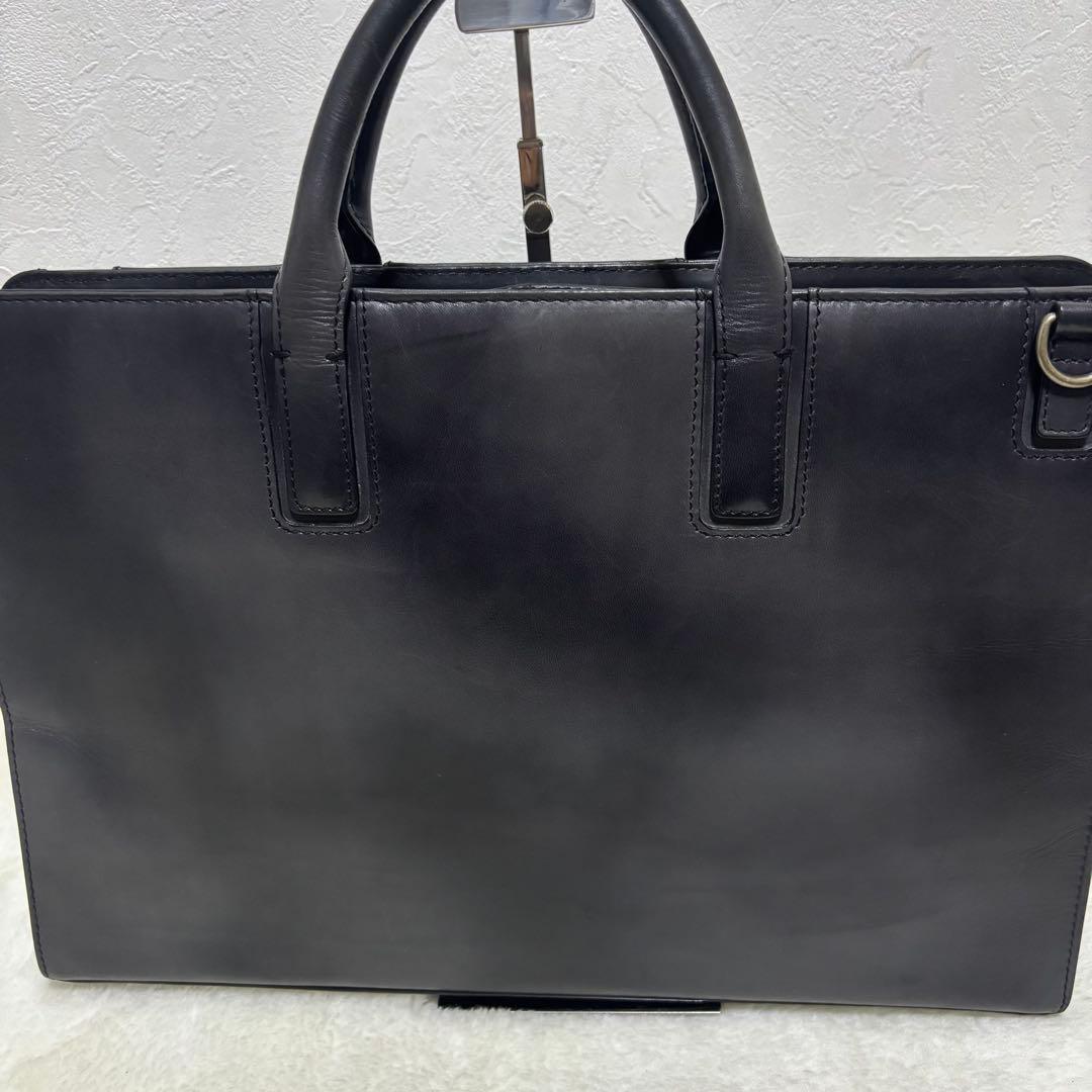 【希少】マザーハウス　アンティーククラシック　ビジネスバッグ 本革 レザー