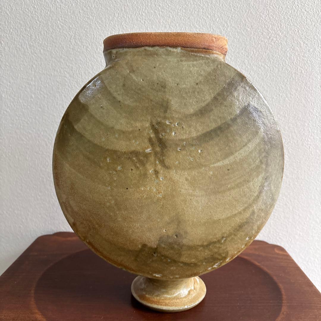 刷毛目　壷　民藝