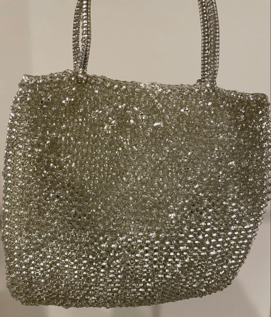 アンテプリマ シルバーパーティーバッグ