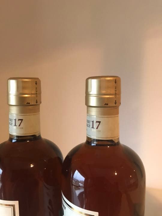 ニッカ竹鶴17年と180ミリNAと17年180ミリ 贅沢すぎる【