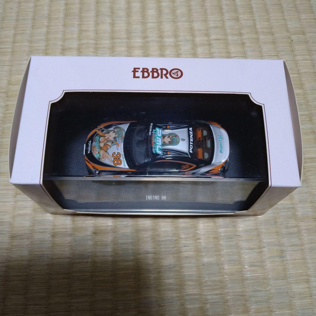 エブロ 1/43 トヨタ 86 INGING