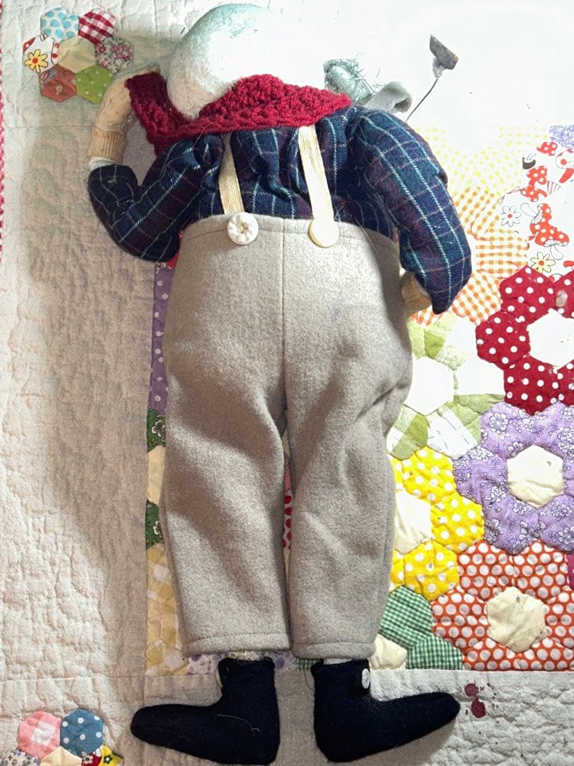 ソービーイットsew be itマフラースノーマン カントリードール