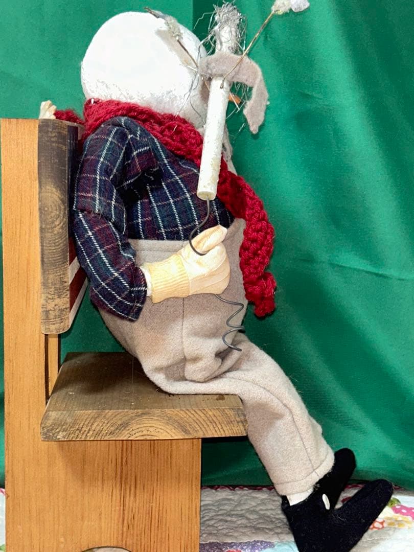 ソービーイットsew be itマフラースノーマン カントリードール