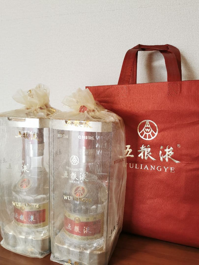 中国白酒 五粮液 500ml 52% 2本セット