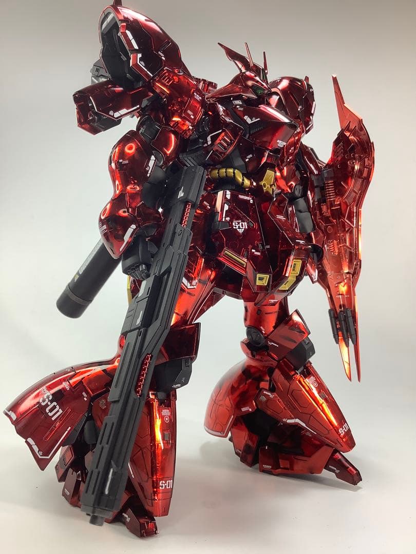 ガンダムベース限定 RG MSN-04 SAZABI 【メカニカルコアメッキ】