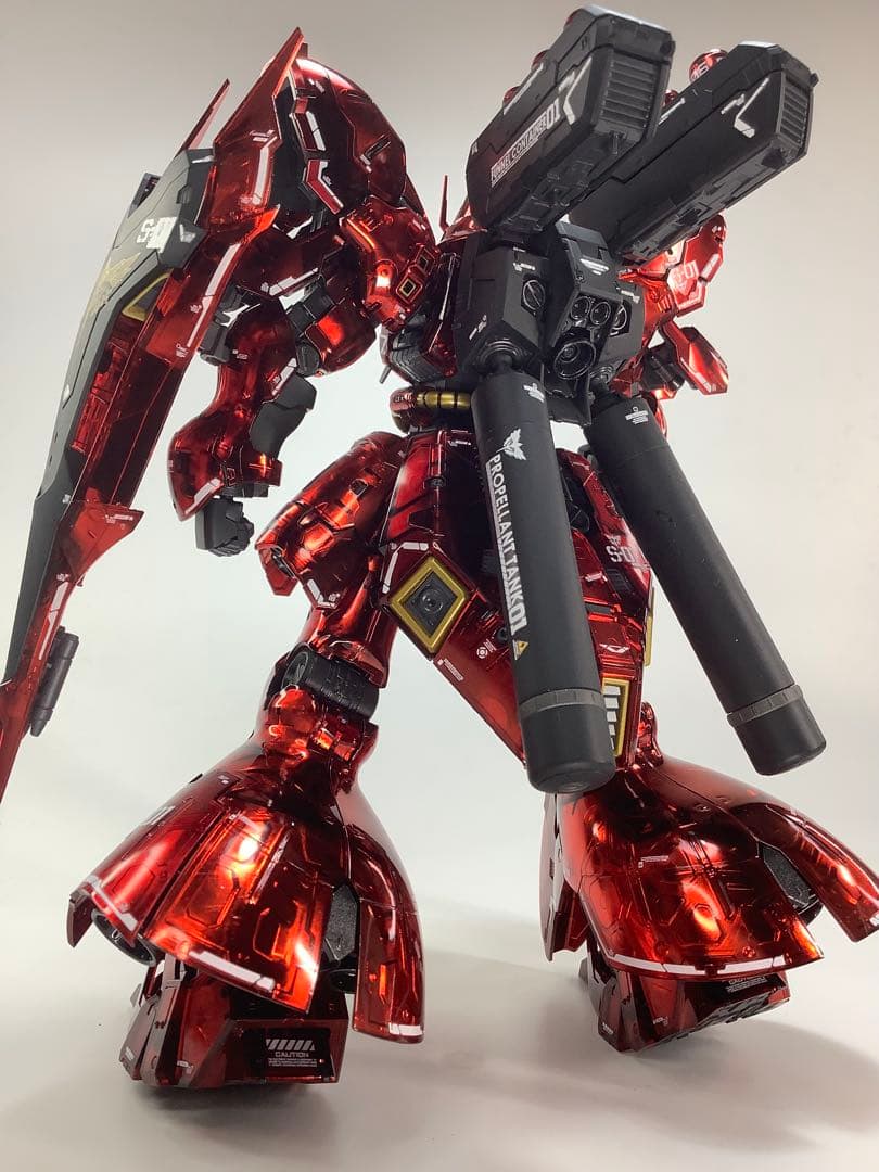 ガンダムベース限定 RG MSN-04 SAZABI 【メカニカルコアメッキ】