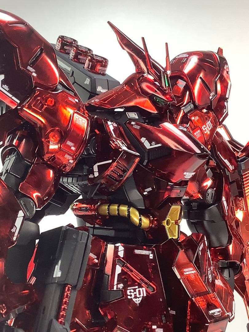 ガンダムベース限定 RG MSN-04 SAZABI 【メカニカルコアメッキ】