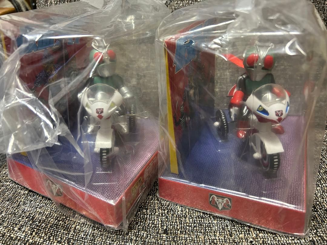 プレミアムバンダイ★EX三輪車 Aタイプ 仮面ライダー新1号 新２号 2体セット