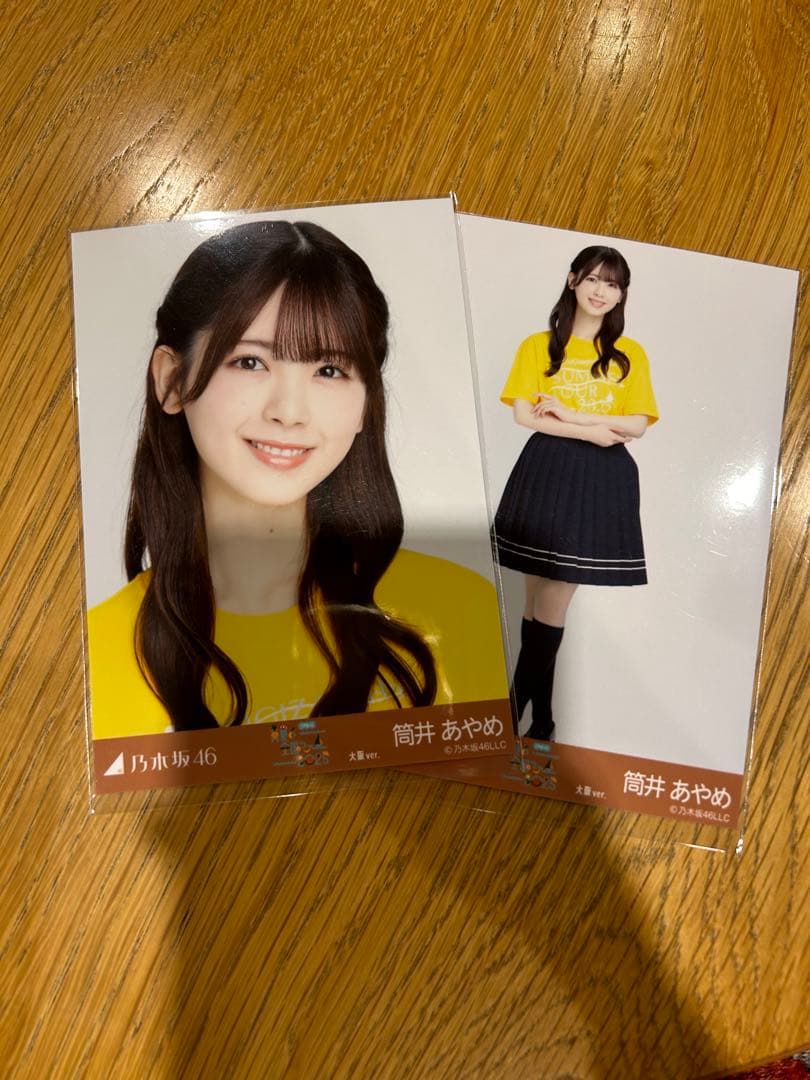 乃木坂46 生写真 Tシャツ 大阪 セミコンプ 筒井あやめ