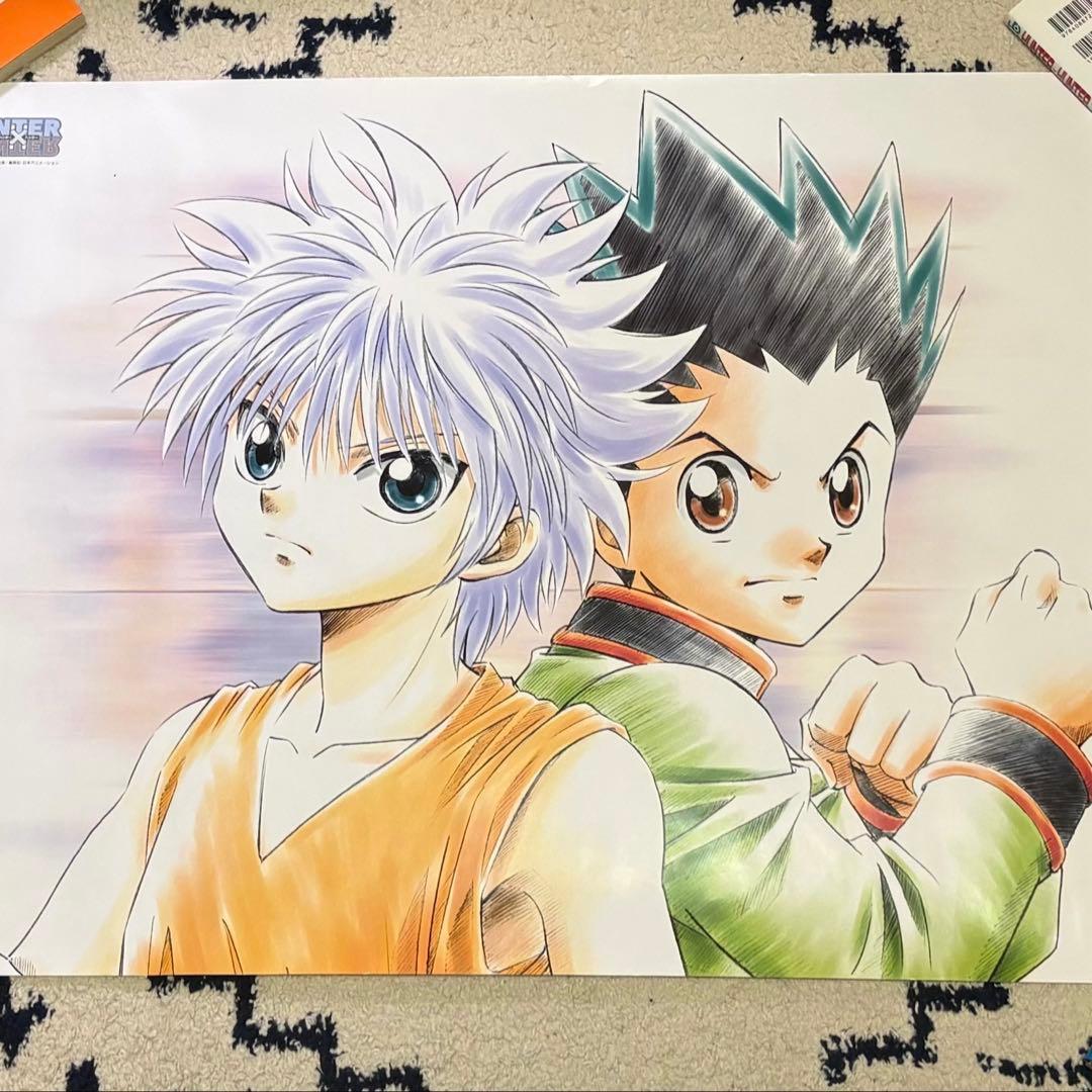 ハンター×ハンター ゴン キルア ポスター ステッカー キャラポスコレクション ハンターハンター ゴン・キルア クラピカ・レオリオ ポスター