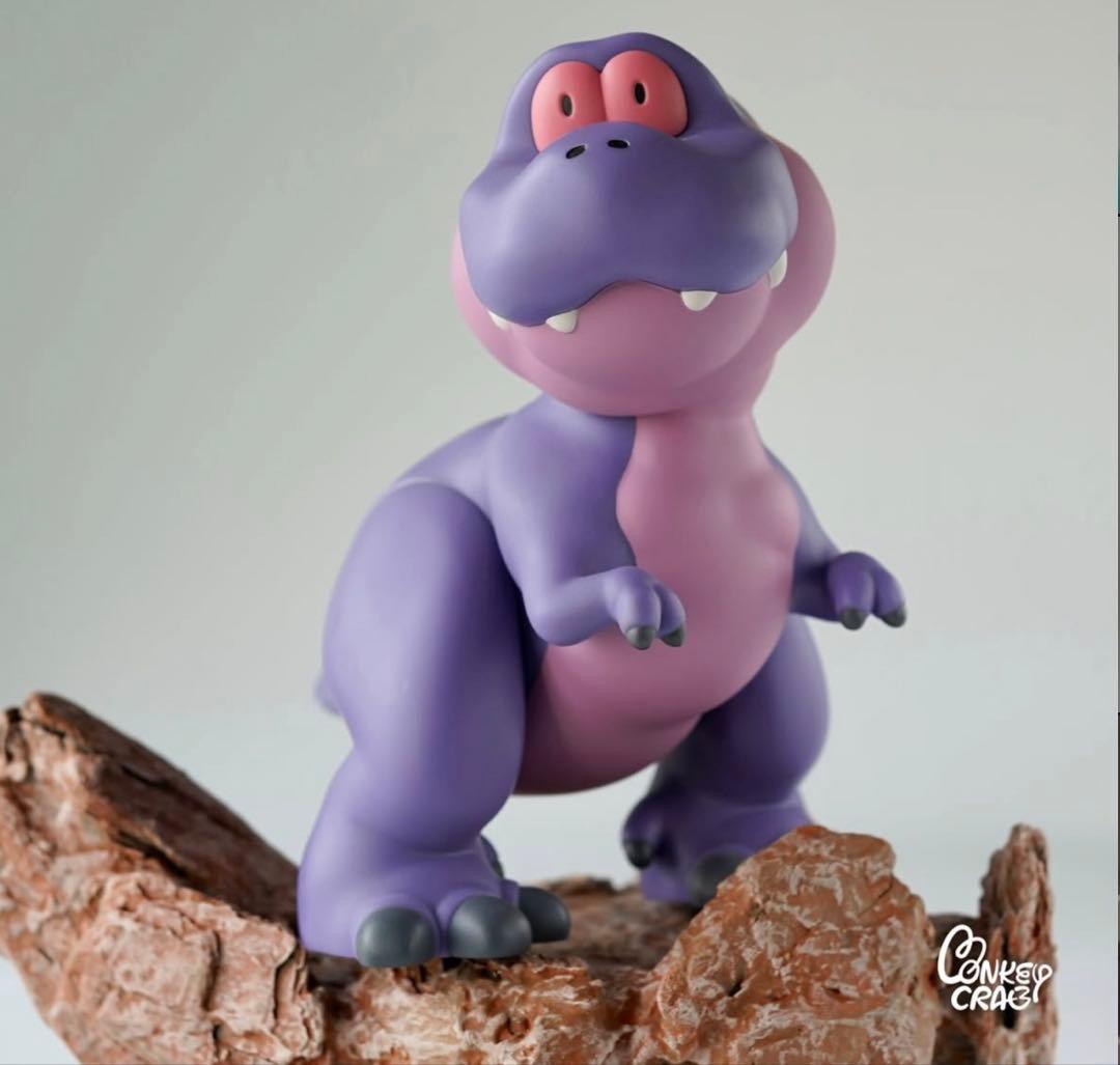 MONKEY CRAB Tiny Rex(Purple) メガネ付き