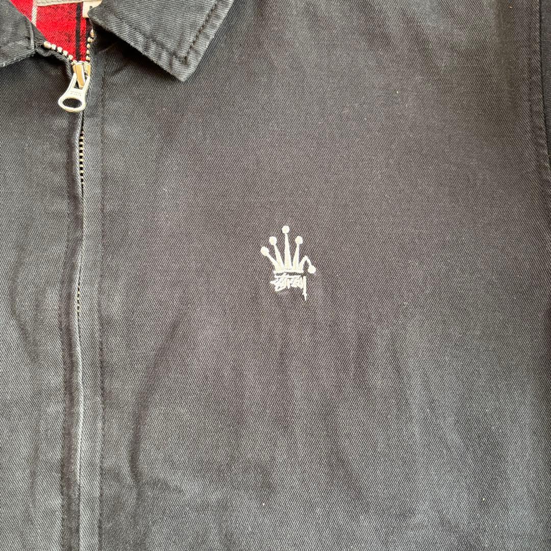 【激レア】STUSSY ステューシー ジャケット 折れクラウン スイングトップ