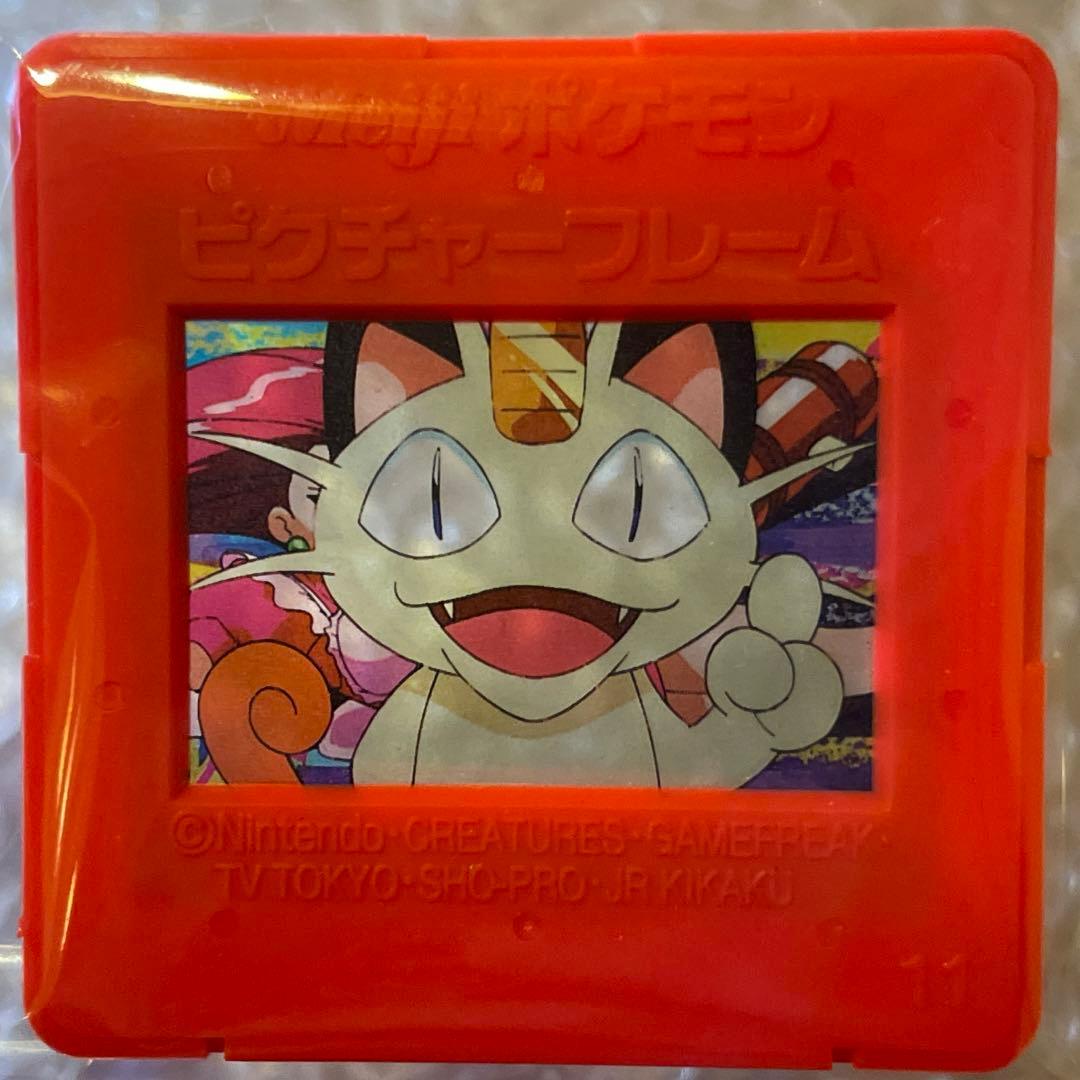 ポケットモンスター 明治 Meiji ポケモン ピクチャーフレーム ニャース