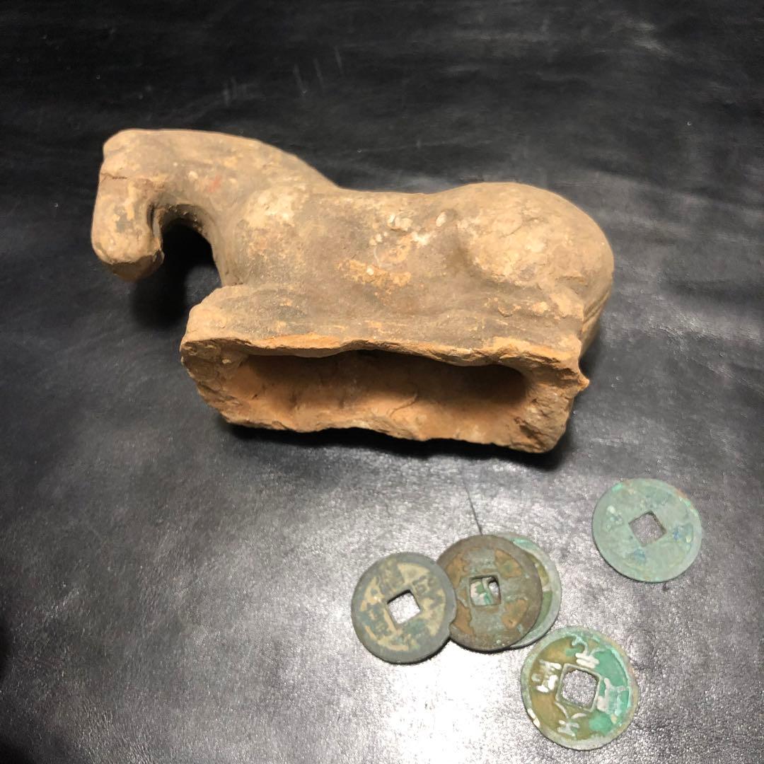 蔵から中国古銭と一緒の箱から出てきた 5体の内