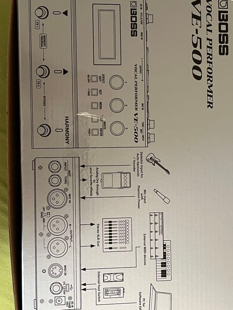 コメ様用　BOSS VE-500 ボーカルエフェクター